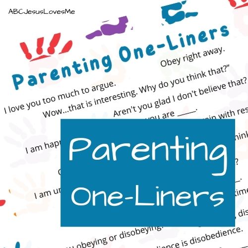 Parenting One-Liners Printable